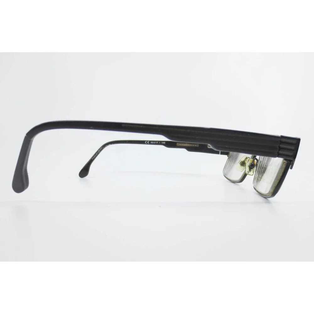 Sean John SJ4058 001 Black Rectangular Eyeglasses Frames 55-17-145 Men Mens